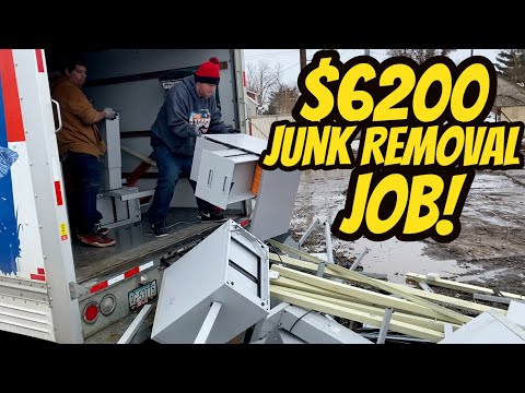 Junk Removal Job - 2 Full Days! Made $6200!