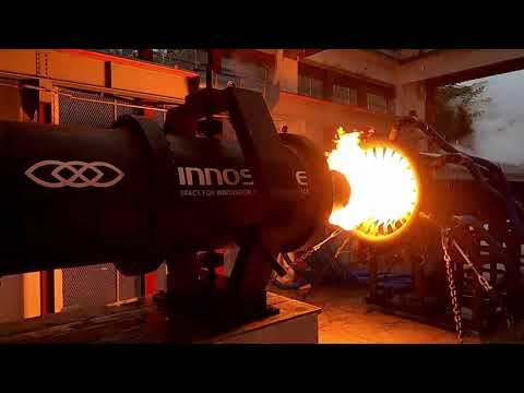 HyPER-15 (15tonf) Hybrid Rocket Engine Ignition Sequence Test - INNOSPACE 이노스페이스