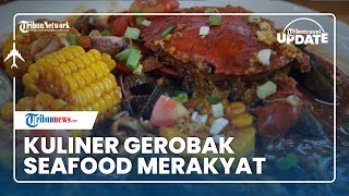 Jadi Kuliner Hidden Gem di Lampung, Gerobak Seafood Sajikan Menu Nikmat dengan Harga Merakyat