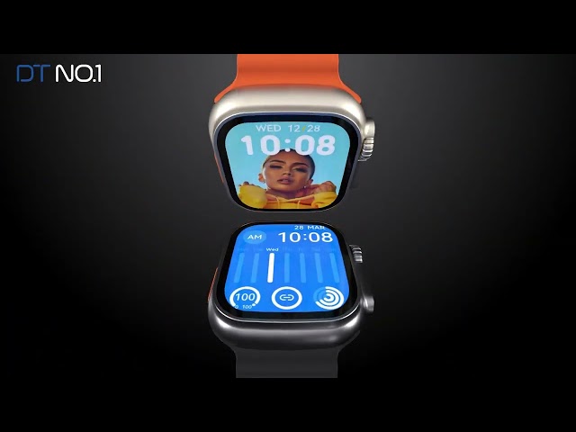 ساعة ذكية DT8 Ultra+ مع مجموعة (COMBO)