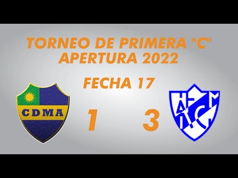 Primera "C" Apertura 2022 - Fecha 17 - Alem 1 Midland 3 - Resumen