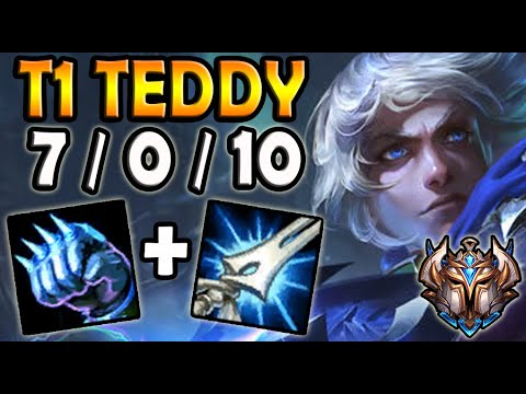 T1 Teddy Ezreal vs Kalista ADC - Lol Korea Ranked