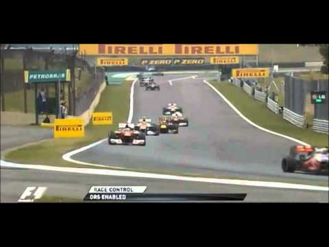 F1 Brasilien GP 2012 - Saisonfinale - Das ganze Rennen - Part 1/6