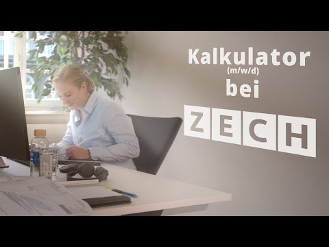 Kalkulator (m/w/d) bei ZECH Bau – auch ein Job für Dich? 🤩