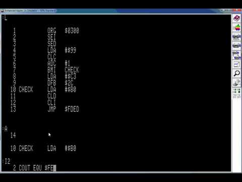 Apple II ProDOS Toolkit Assembler Demo