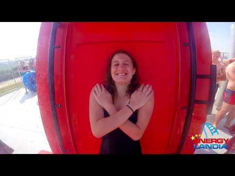 Kamikadze Trap Door Water Slide - Tropical Fun Energylandia