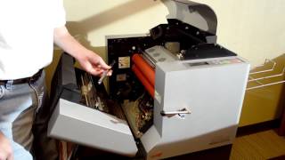 DryLam ALM - Inserting Film Rolls