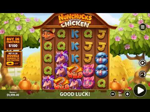 Demo gameplay of Nunchucks Chicken by Skywind Group