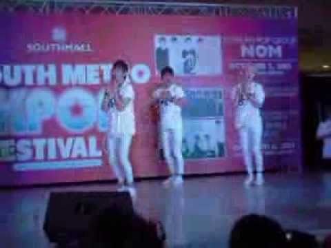 N.O.M. Dancing to H.O.T 's Candy and Orange Caramel's Aing