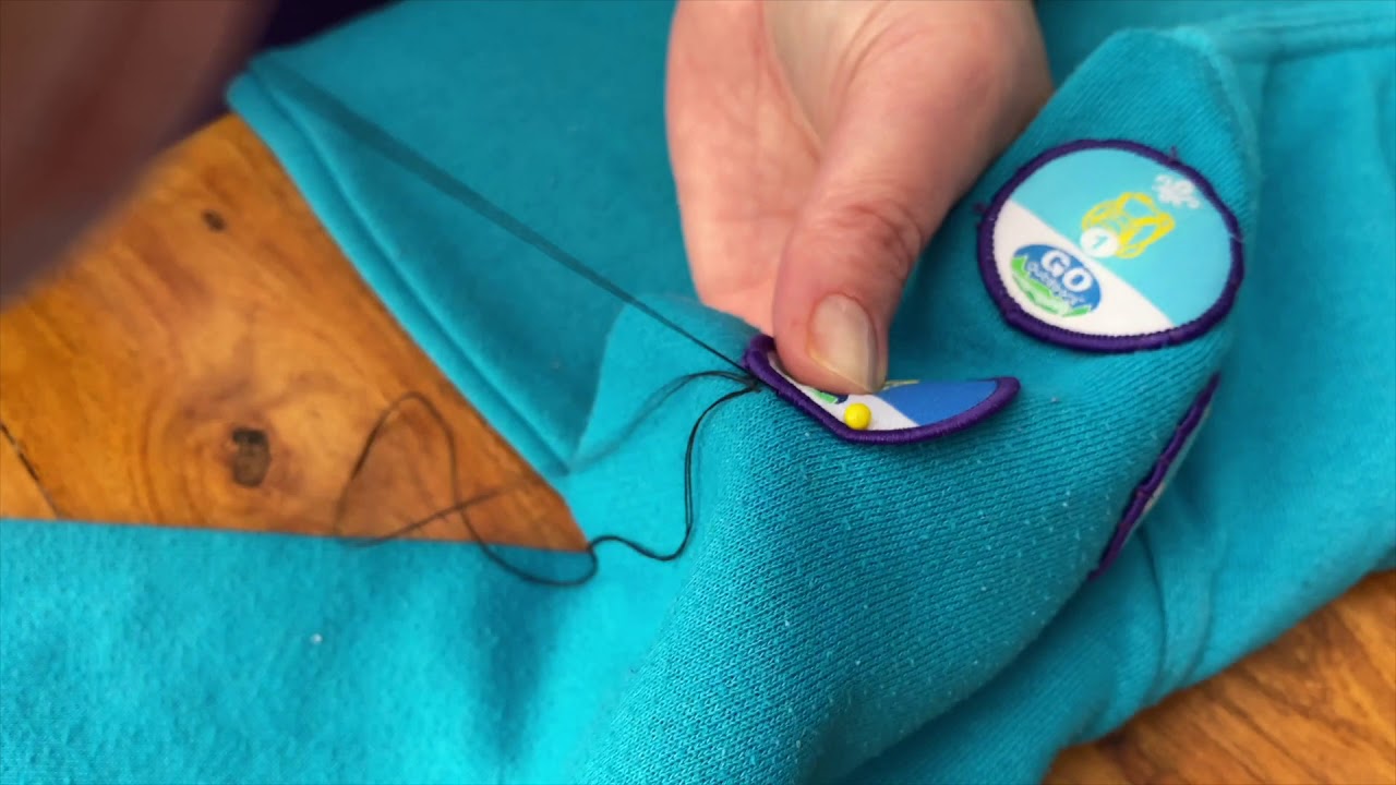Watch video How to sew a badge onto your uniform. Now How to sew a badge onto your uniform.