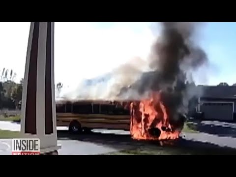 Minnesota Mom & Heroic Bus Driver Save 22 Kids from Fiery School Bus!