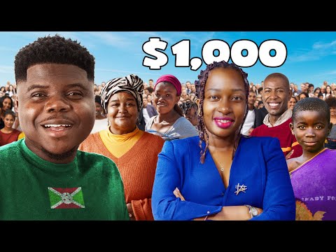 Giving A $1000 To 1000 People In Burundi