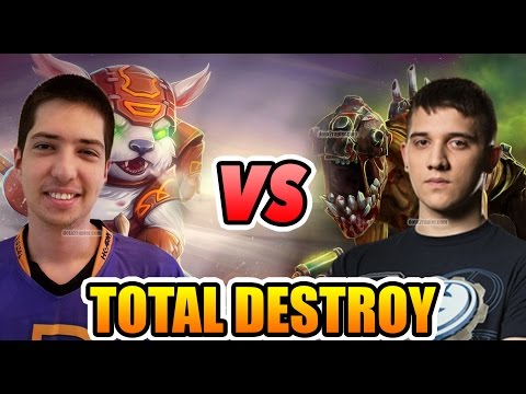 W33 Dota 2 vs  Arteezy - MAKE TOTAL DESTROY
