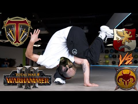 Volkswagon Dancing! Empire vs Beastmen - Total War Warhammer 3