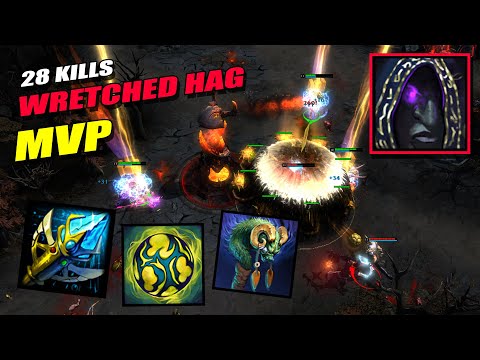 HON WRETCHED HAG - 28 Kills - MVP