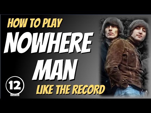 Nowhere Man - The Beatles | Guitar Lesson
