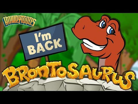 Brontosaurus is Back! | Dinosaur Songs from Dinostory | Dinosaur Videos by Howdytoons