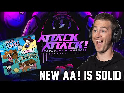 Attack Attack! - Brachyura Bombshell REACTION // plus Kawaii Cowboys mini react // Aussie Reacts