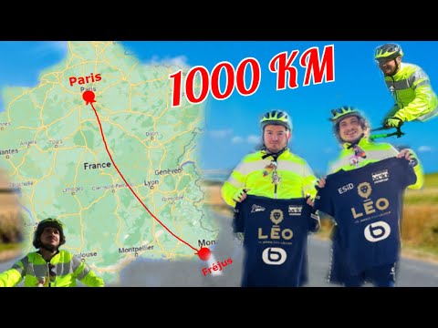 FAIRE FREJUS -PARIS A VELO ( EPISODE 1/4)