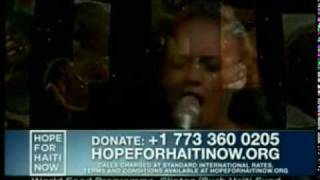 Send me an angel -  Alicia Keys - Hope for Haiti now