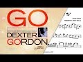 "I Guess I'll Hang My Tears Out To Dry" - Dexter Gordon - ?Sax alto transcription ?