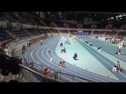 Ogólnopolskie Zawody Lekkoatletyczne w Toruniu 12.02.2020  300m kobiet 3 seria