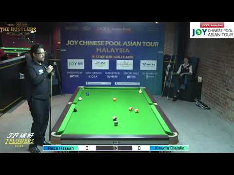 Mohd Reza Bin Hassan VS Klaudia Djajalie - SF - 2019 Joy Chinese Pool Asian Tour Malaysia