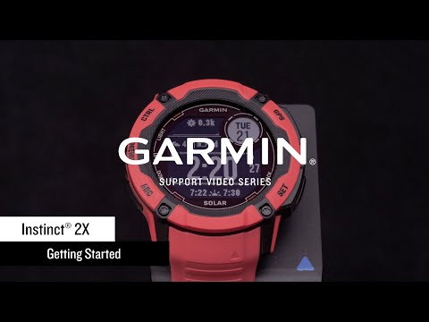 Garmin Support | Instinct® 2X | Getting Started