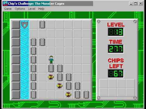 CCLP1 level 13 solution - 263 seconds