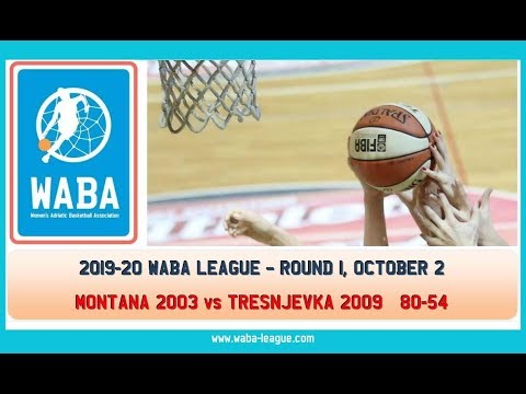 2019-20 WABA R1 Montana 2003-Tresnjevka 2009 80-54 (02/10)