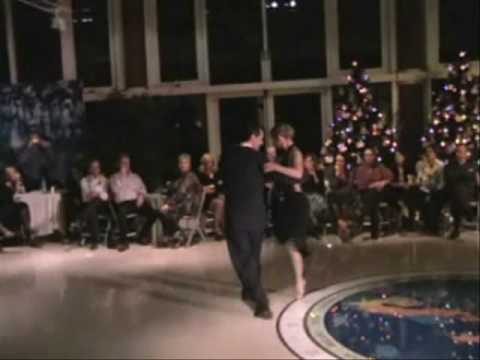  Matteo Panero  and  Patricia Hilliges  are  dancing  to  the  tango  "  Mala Junta  "