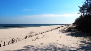 preview picture of video 'Beach on Hel Peninsula, Poland'