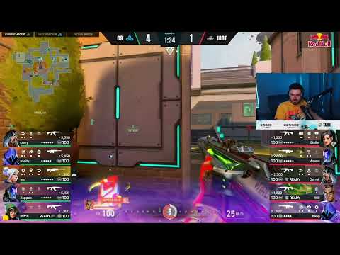 TARIK reacts to C9 White Wash 100t Flawless round