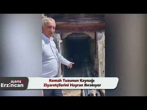 Kemah Tuzunun Kaynağı Ziyaretçilerini Hayran Bırakıyor