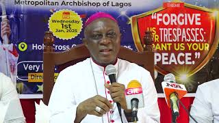 2025 WORLD DAY OF PEACE CELEBRATION  AND MEDIA INTERACTION @ HOLY CROSS CATHEDRAL, LAGOS ARCHDIOCESE