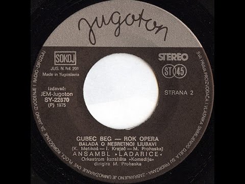 Ladarice – Balada O Nesretnoj Ljubavi *1975* /// *vinyl* /GUBEC-BEG/