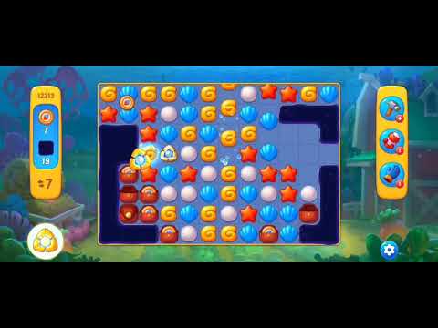 Fishdom Easy Level 12213 (with timed double bomb booster) @choraelmin