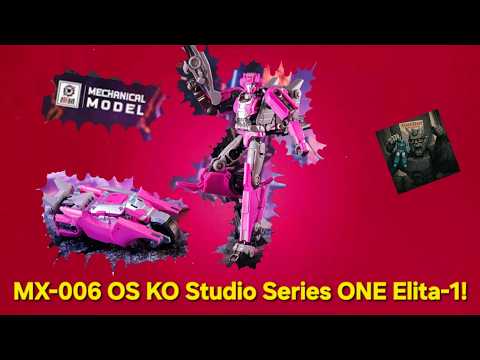 Mechanical Model OS KO Studio Series Transformers ONE Elita-1 - GotBot True Review NUMBER 1395
