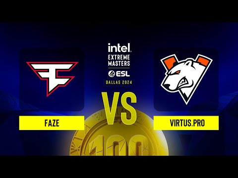 FaZe vs. Virtus.pro - IEM Dallas 2024 - Group B