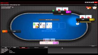 NEW Bovada Daily Poker Grind - $3 triple up Sit and Go -  9-4-14