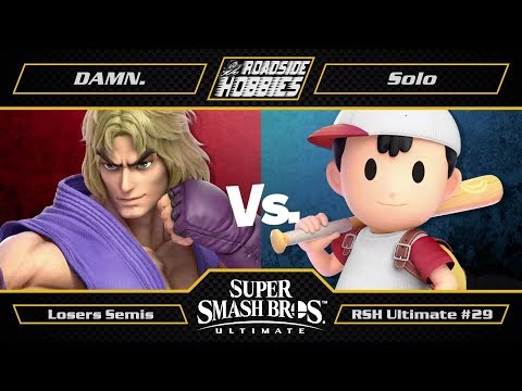 RSH Ultimate #29: Solo (Ness) vs DAMN. (Ryu, Ken) - Losers Semis