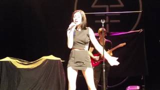 Christina Grimmie performing Hold On We&#39;re Going Home by Drake at Gramercy Theater May 31, 2016