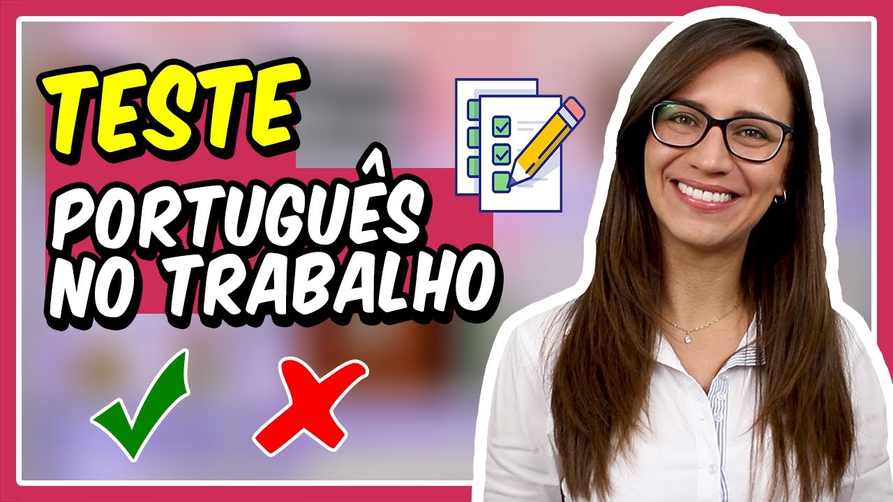 TESTE PORTUGUÊS NO TRABALHO! Você acerta tudo? || Prof. Letícia Góes