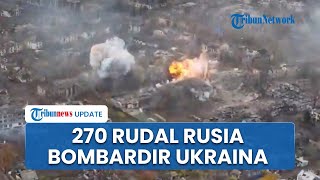 Rusia Gempur Ukraina dengan 270 Rudal, Serangan Terbesar dalam 2,5 Tahun: Kiev Terancam Beku