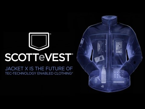 SCOTTeVEST Jacket X: The Future of Wearable Tech!