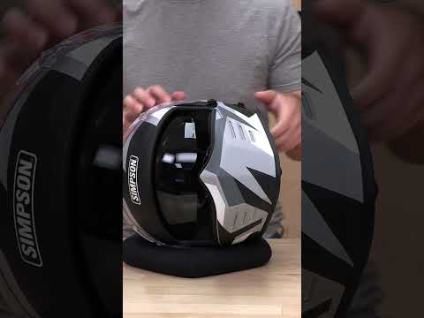 Simpson Ghost Bandit Helmet Sun Shield Removal - SpeedAddicts.com #shorts