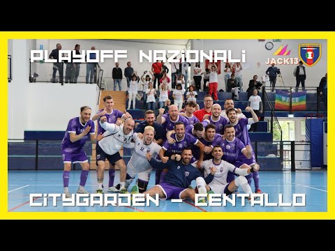 HIGHLIGHTS CITYGARDEN-CENTALLO PRIMA GIORNATA PLAYOFF NAZIONALI CALCIO A 5 SERIE C1