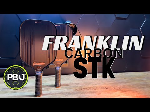 The Franklin Carbon STK - JW Johnson’s weapon of choice? Pickleball Paddle Review