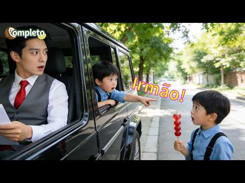 Filho autista do CEO nunca falou. Até ver um menino idêntico a ele: "Irmão!" Todos chocados!