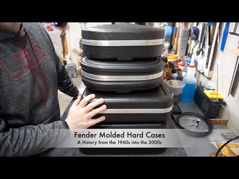 Fender Molded Hard Guitar Cases: History from the Bulwin Case (1960s) to the TSA Flight Case (2000s)